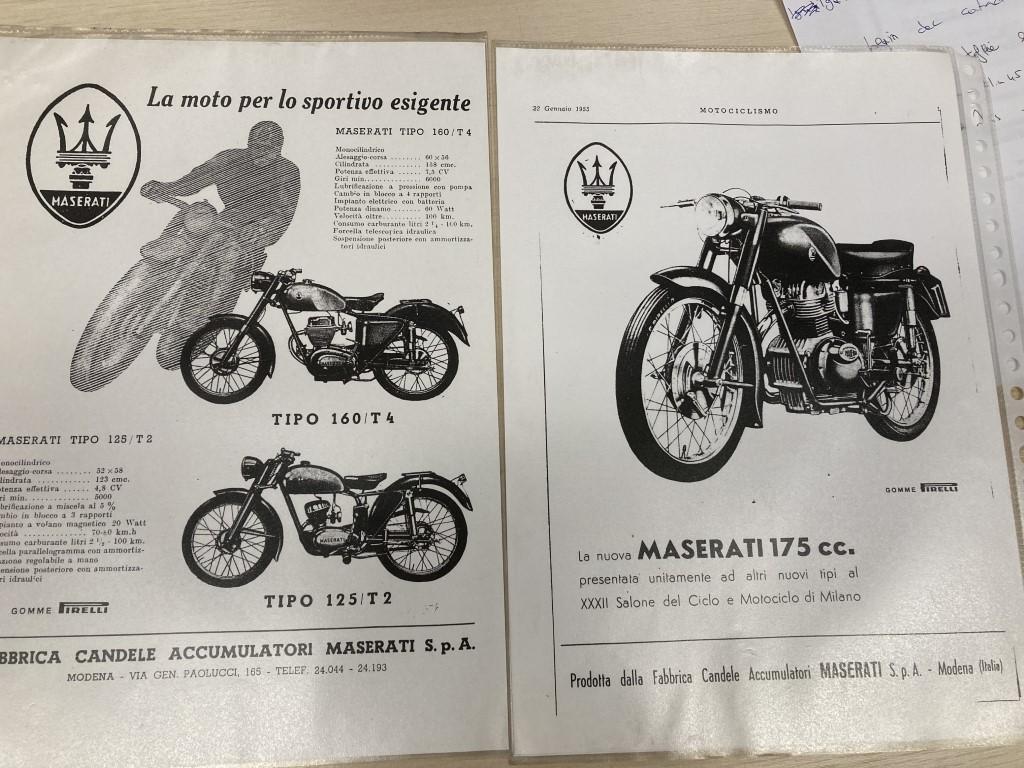 1960 Bike Brochures Brochures / Folders / Photos / Drawings