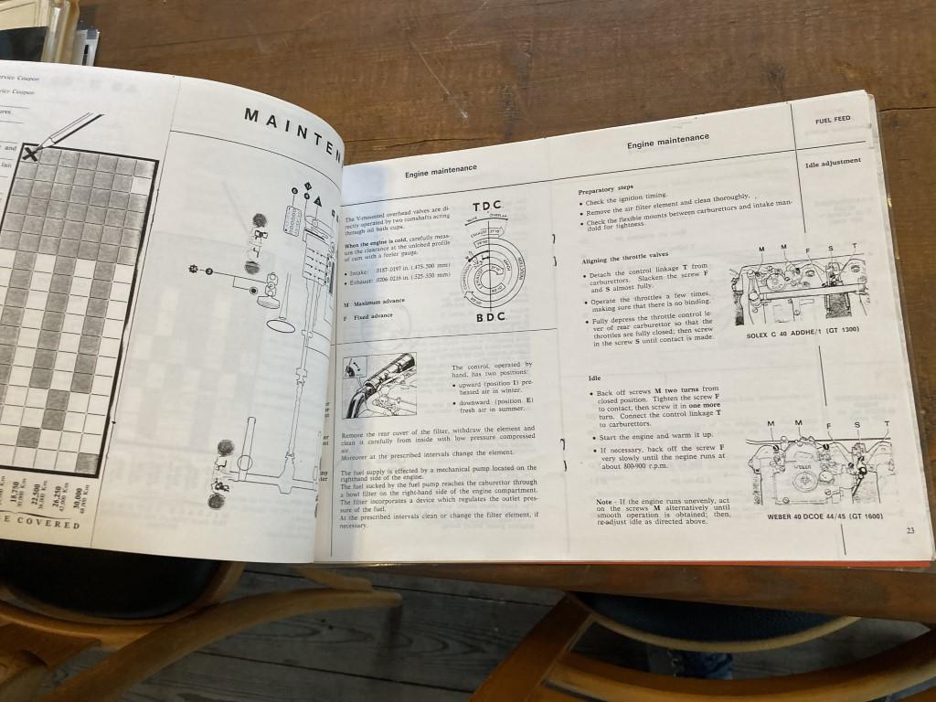 1960 CAR -Bike Manuals Manuals