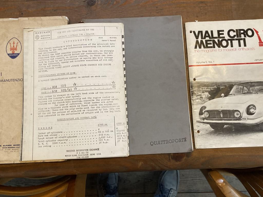 1960 CAR -Bike Manuals Manuals