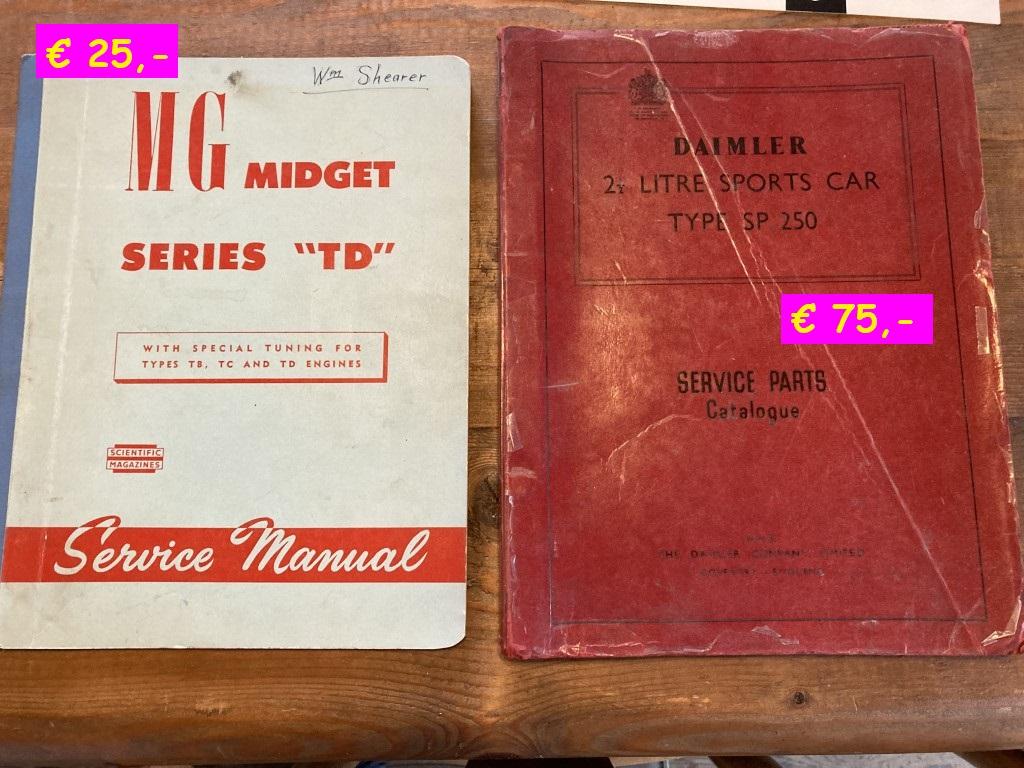 1960 CAR -Bike Manuals Manuals