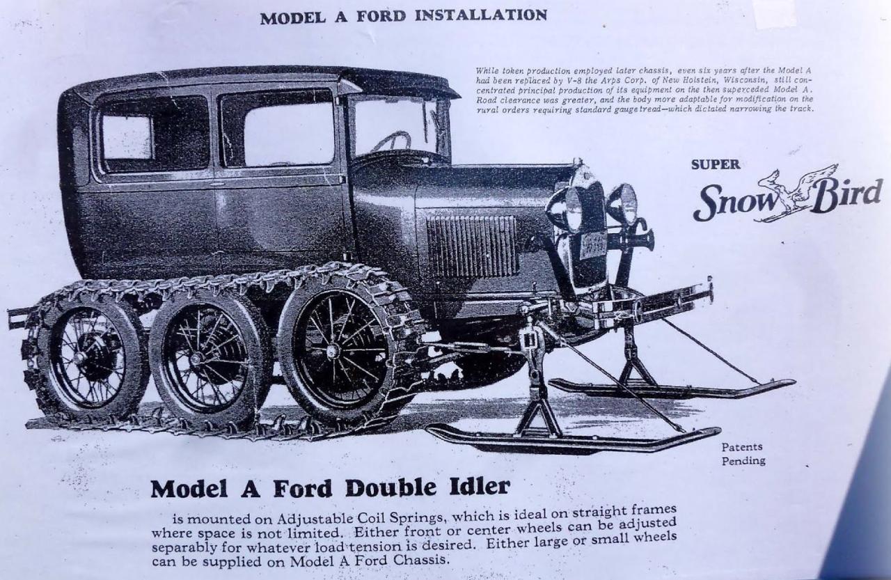 1931 Ford Model A Snow Bird