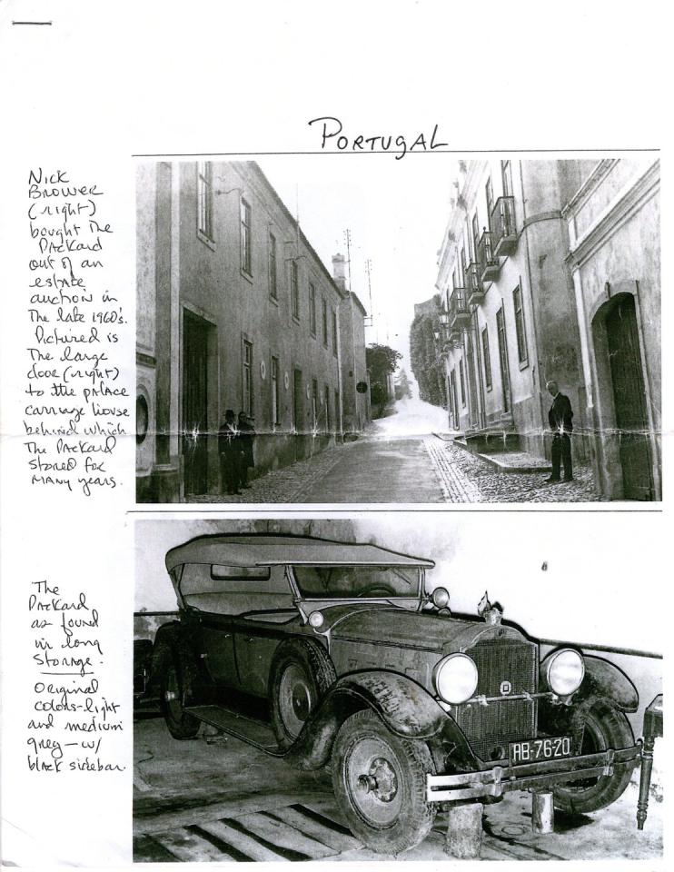 1929 Packard 640 Sport Phaeton