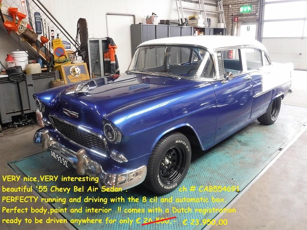 1955 Chevrolet Bel Air sedan
