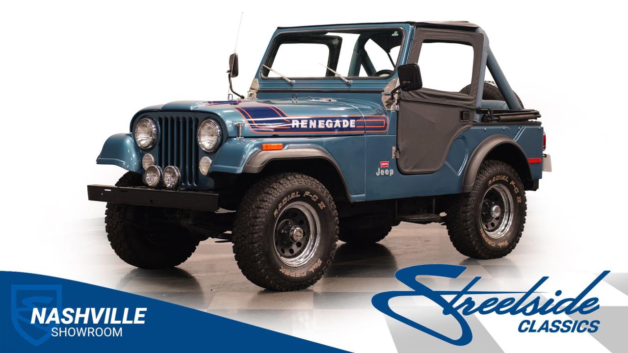 1976 Jeep CJ5 Renegade Levi Edition