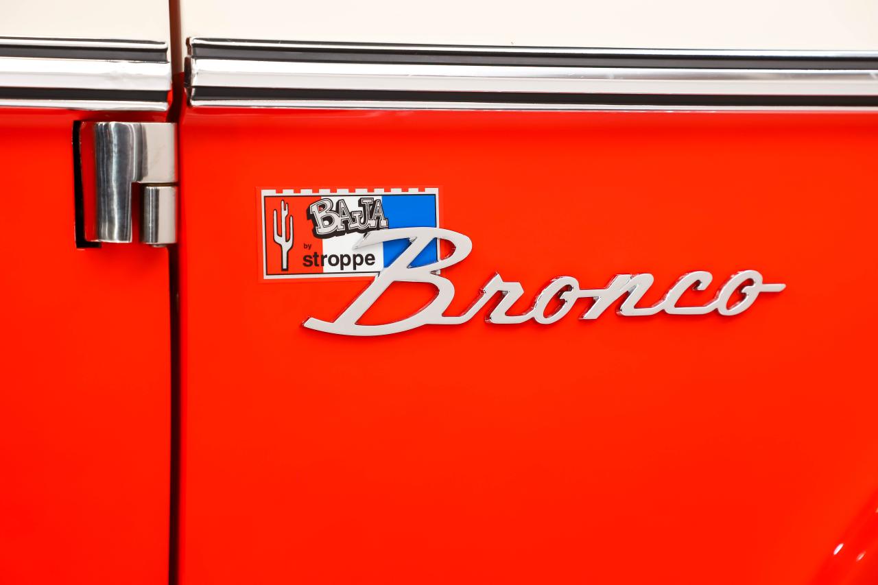 1975 Ford Bronco Stroppe Baja Tribute