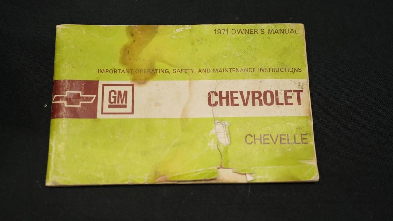 1971 Chevrolet Chevelle SS 454 Tribute