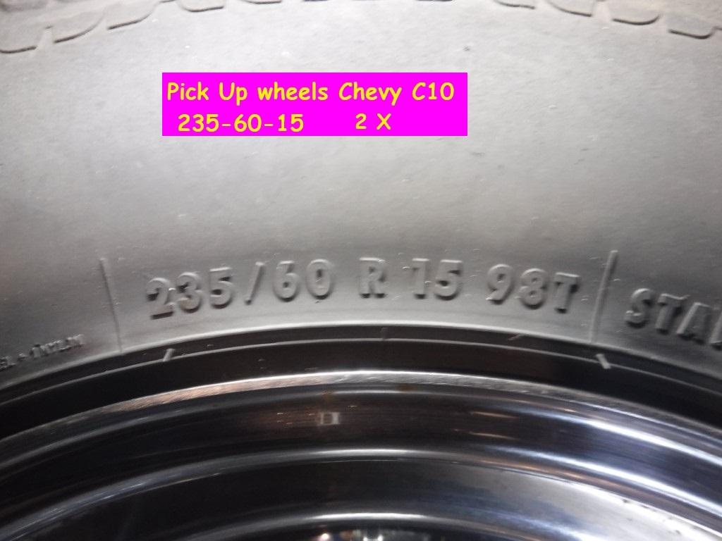 1900 Wheels Several classic car wheels