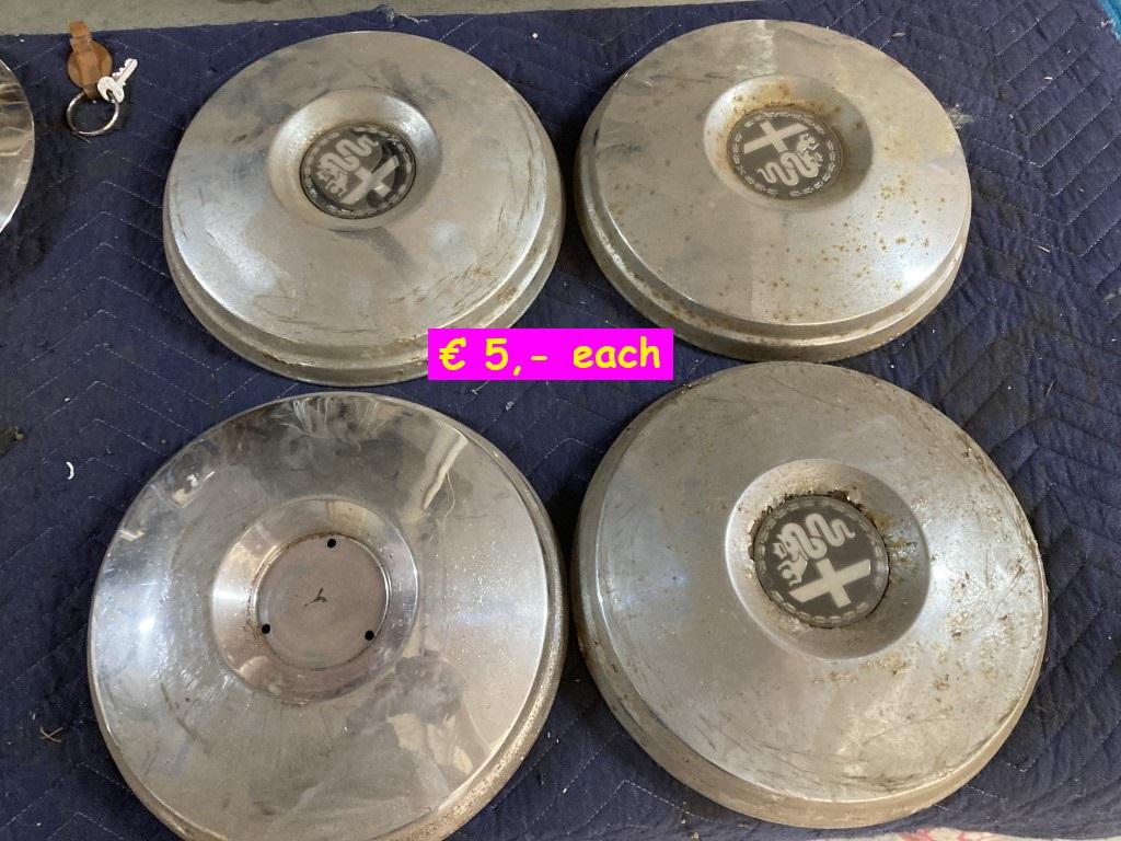 1980 Wheel Covers several