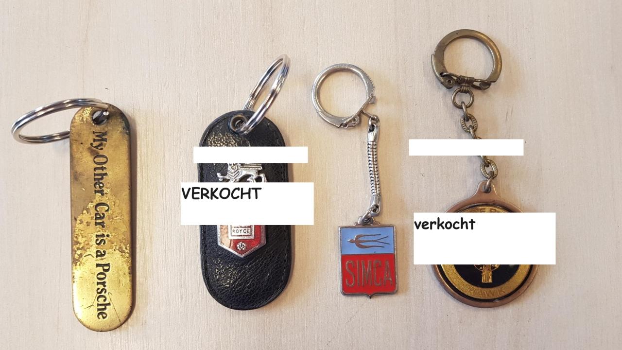 1900 Collectables Keychain.sleutelhangers