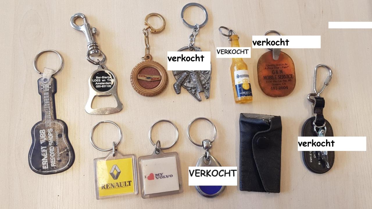 1900 Collectables Keychain.sleutelhangers