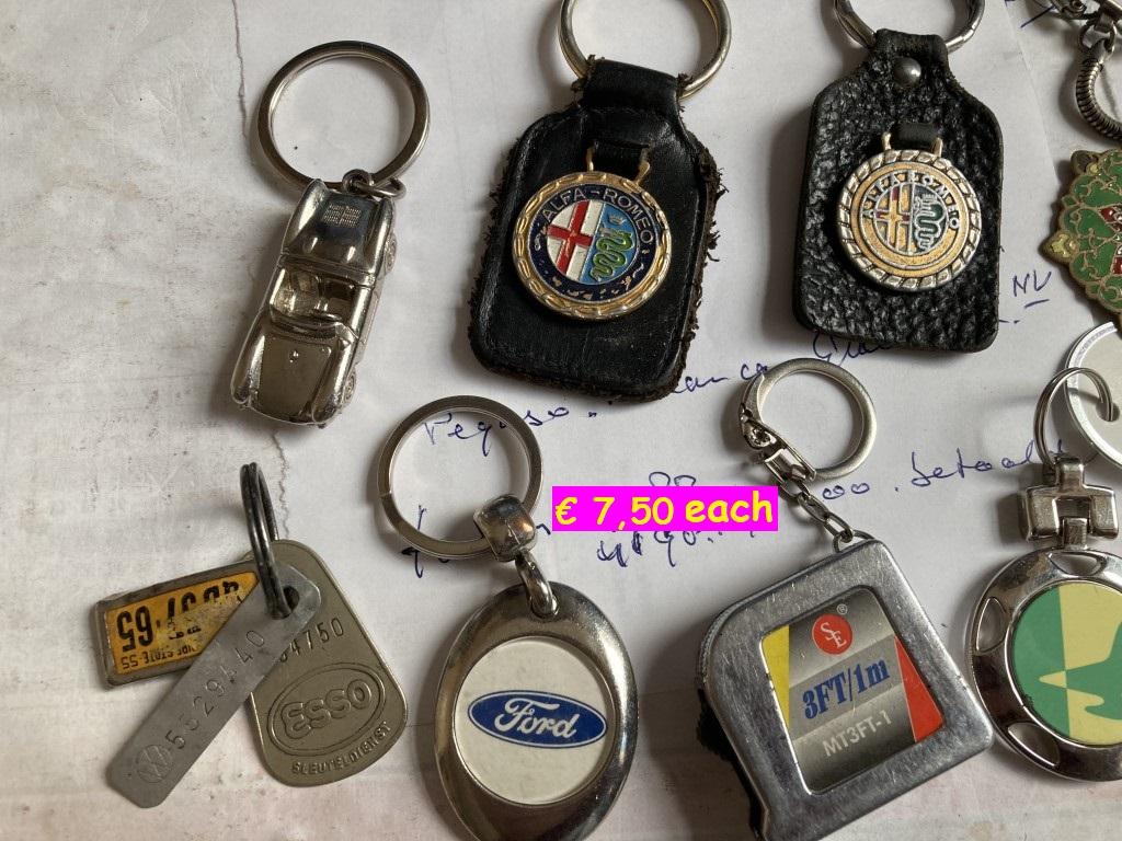 1900 Collectables Keychain.sleutelhangers