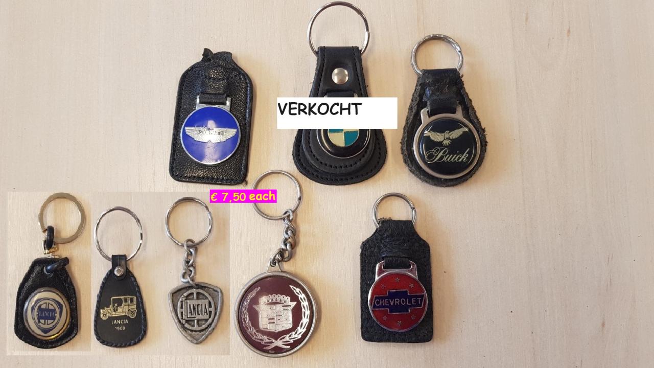 1900 Collectables Keychain.sleutelhangers