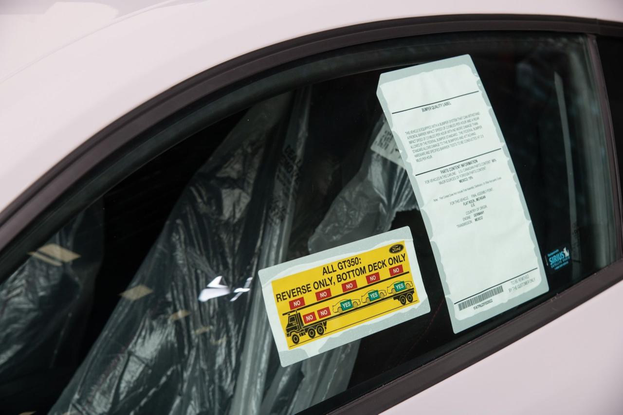 2015 Ford Mustang Shelby GT350R