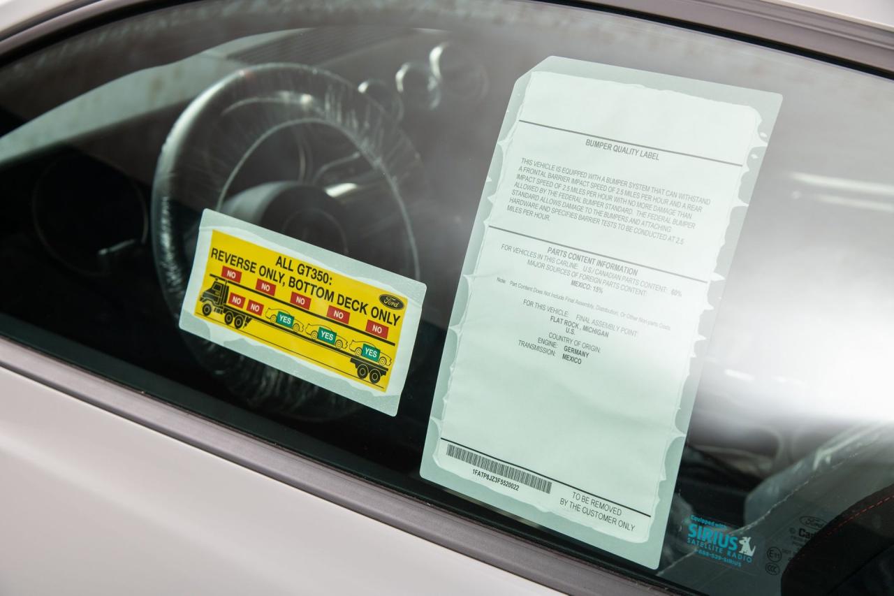 2015 Ford Mustang Shelby GT350R