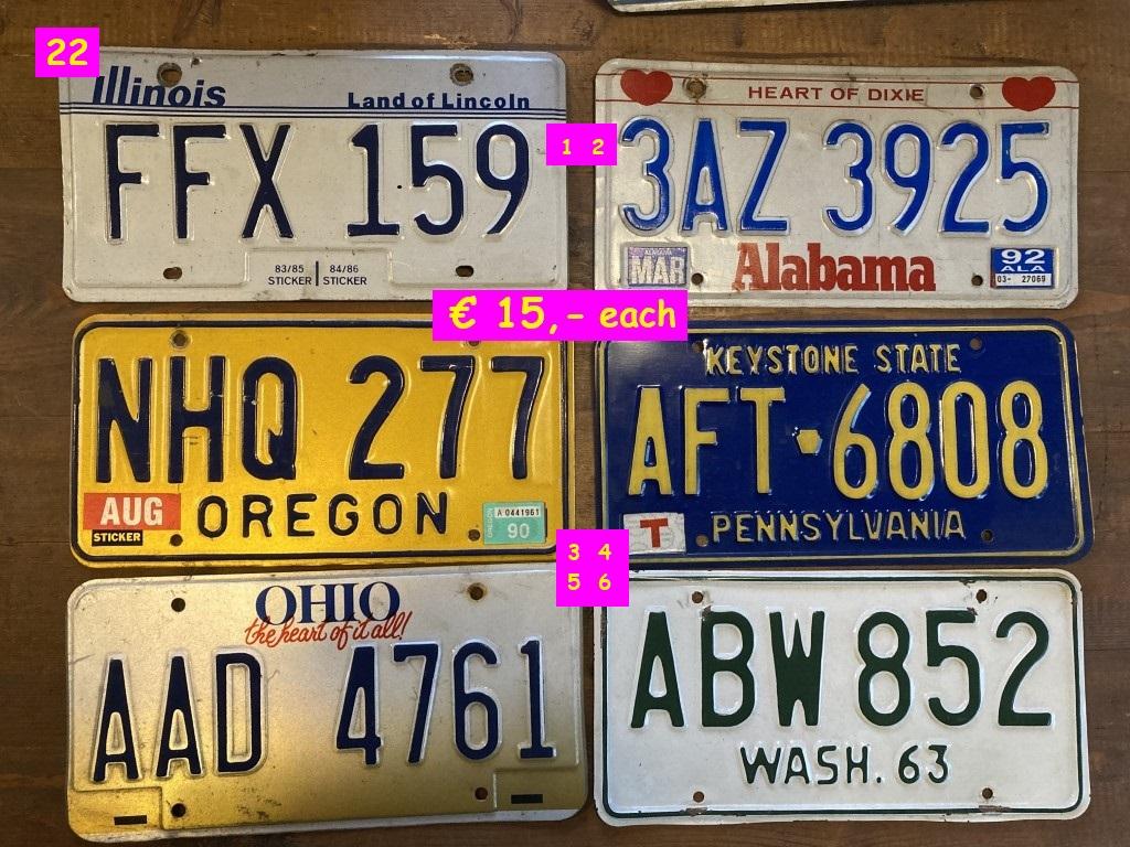 1900 Collectables Number - Rallyplates