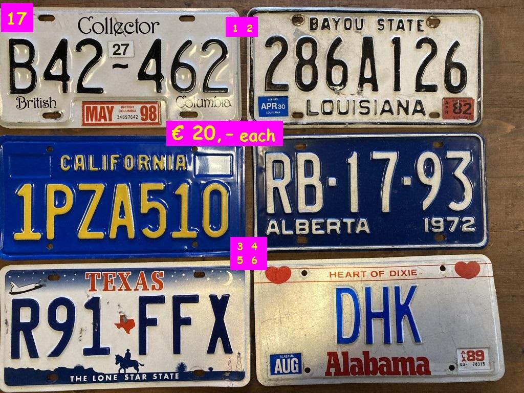 1900 Collectables Number - Rallyplates