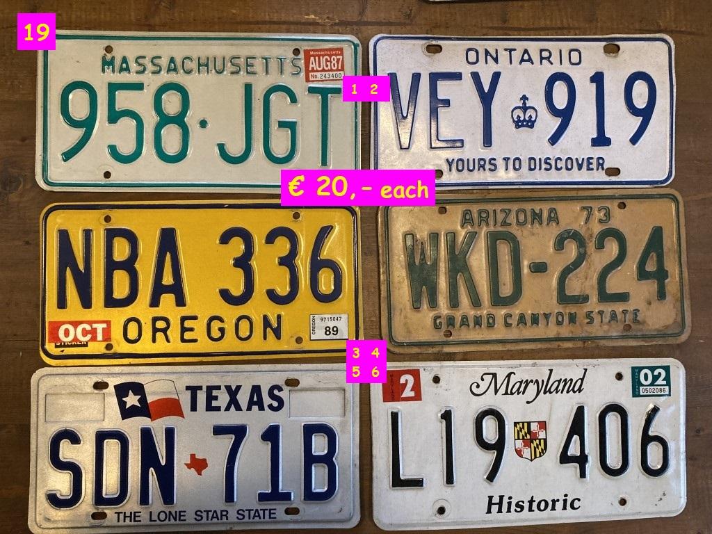 1900 Collectables Number - Rallyplates