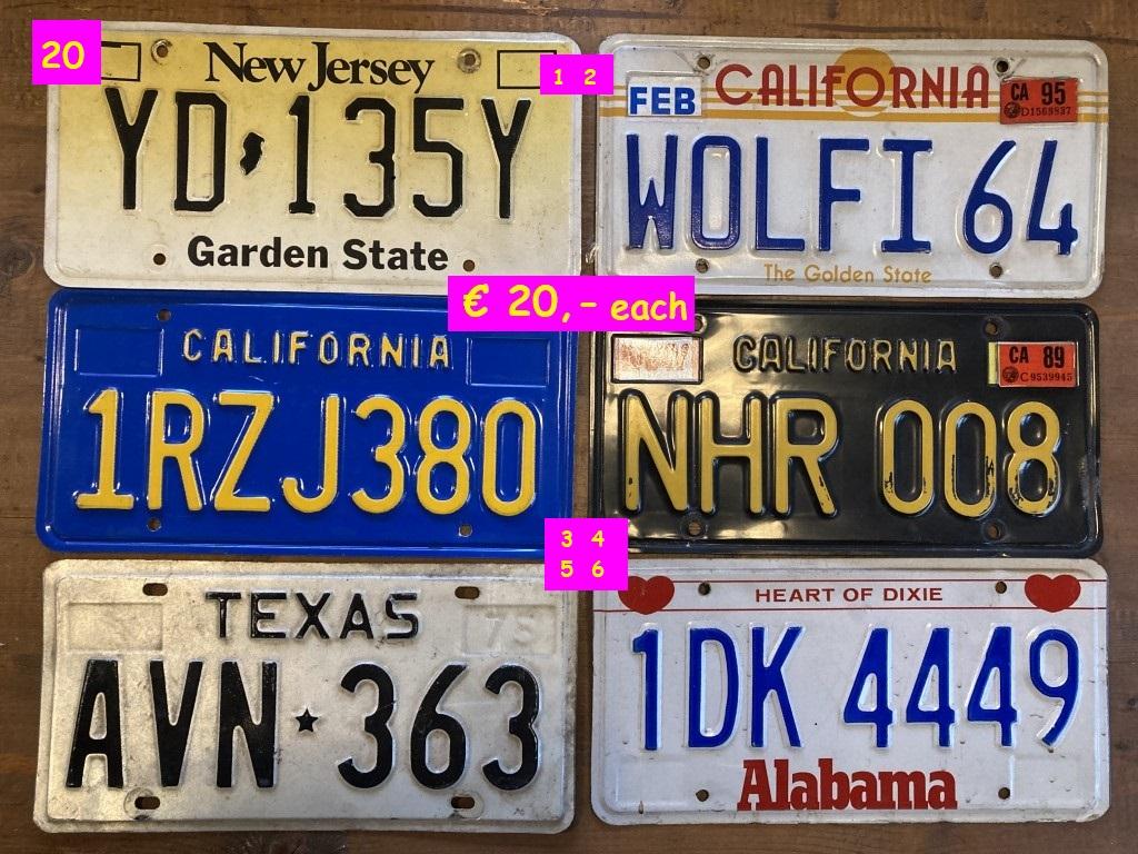 1900 Collectables Number - Rallyplates