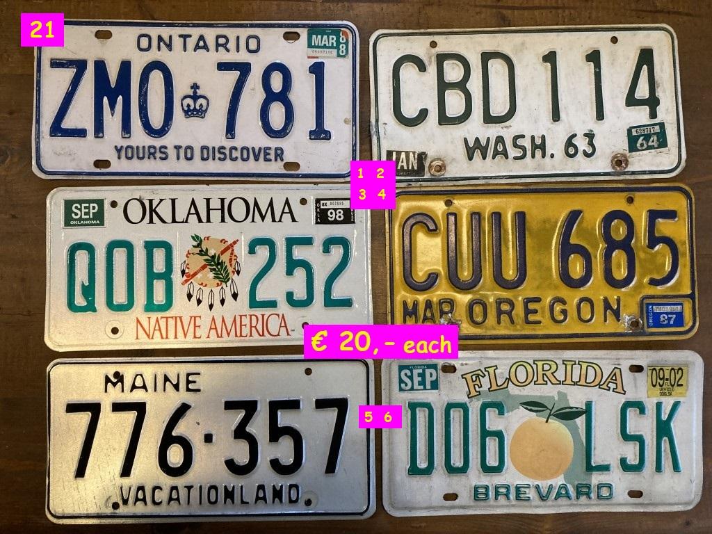 1900 Collectables Number - Rallyplates