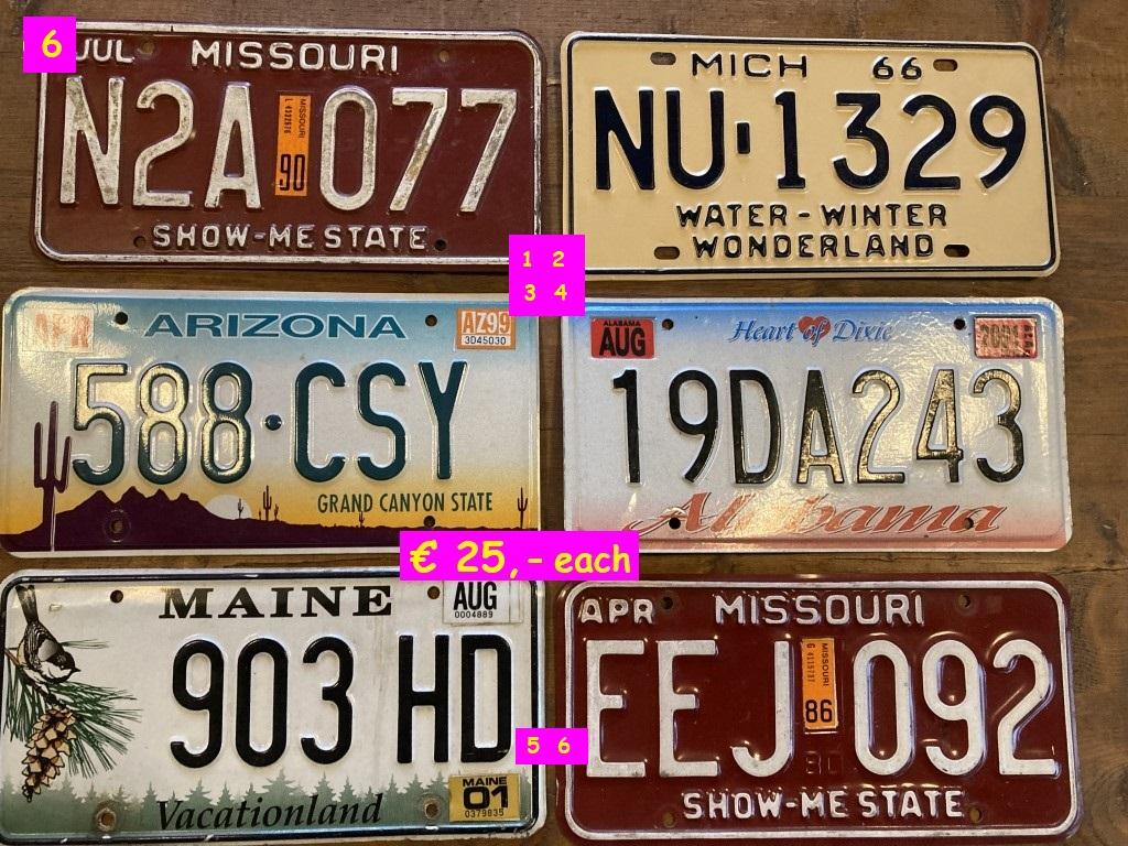 1900 Collectables Number - Rallyplates