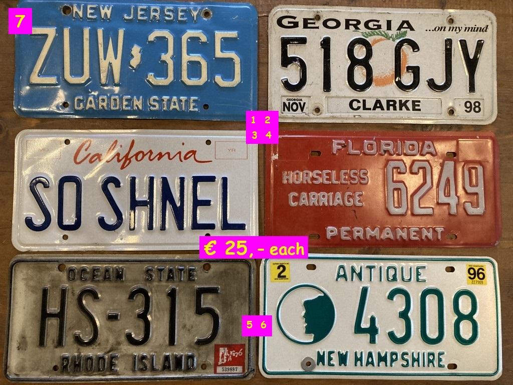 1900 Collectables Number - Rallyplates