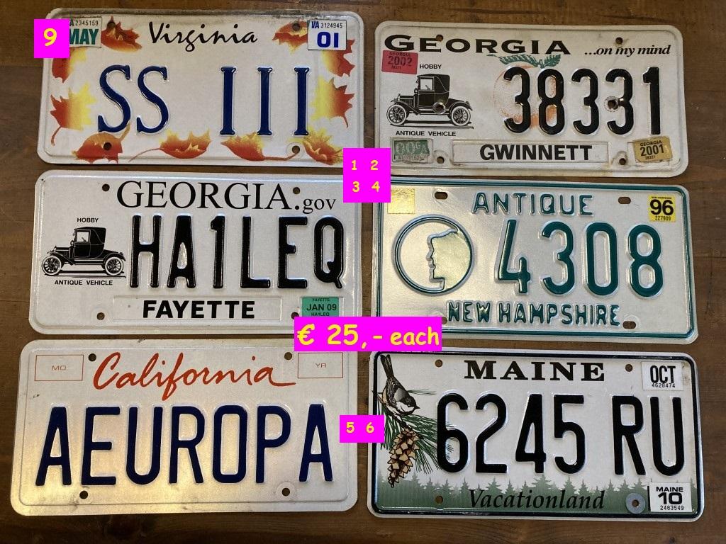 1900 Collectables Number - Rallyplates