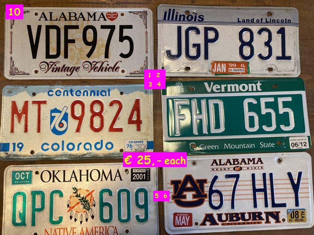 1900 Collectables Number - Rallyplates