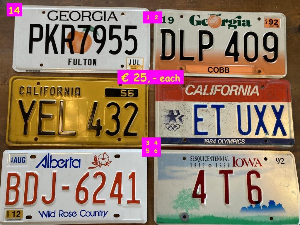 1900 Collectables Number - Rallyplates