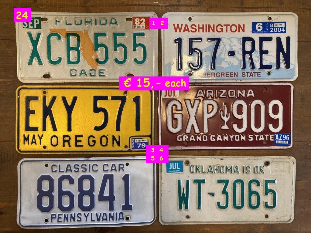 1900 Collectables Number - Rallyplates
