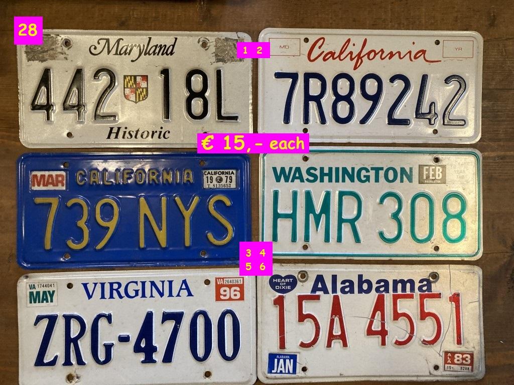 1900 Collectables Number - Rallyplates