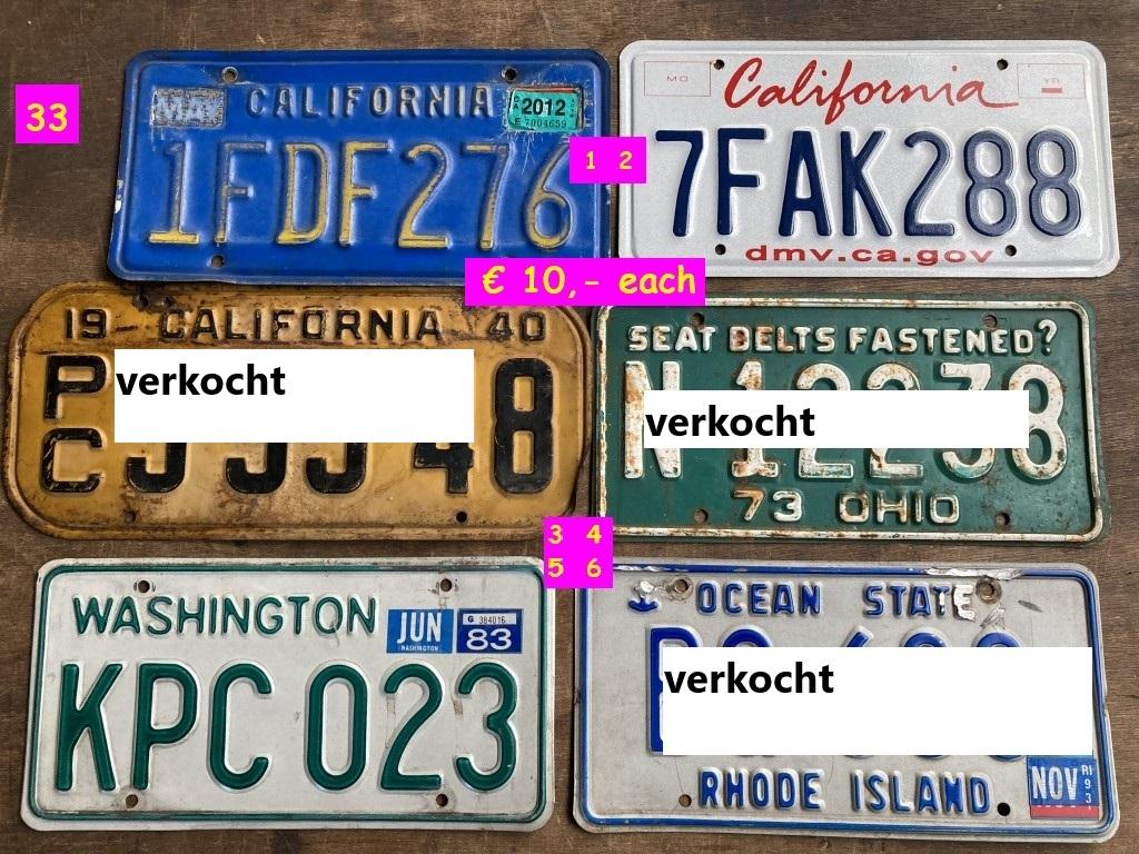 1900 Collectables Number - Rallyplates