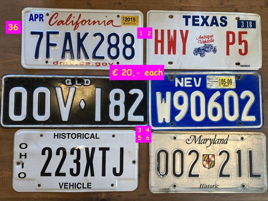 1900 Collectables Number - Rallyplates