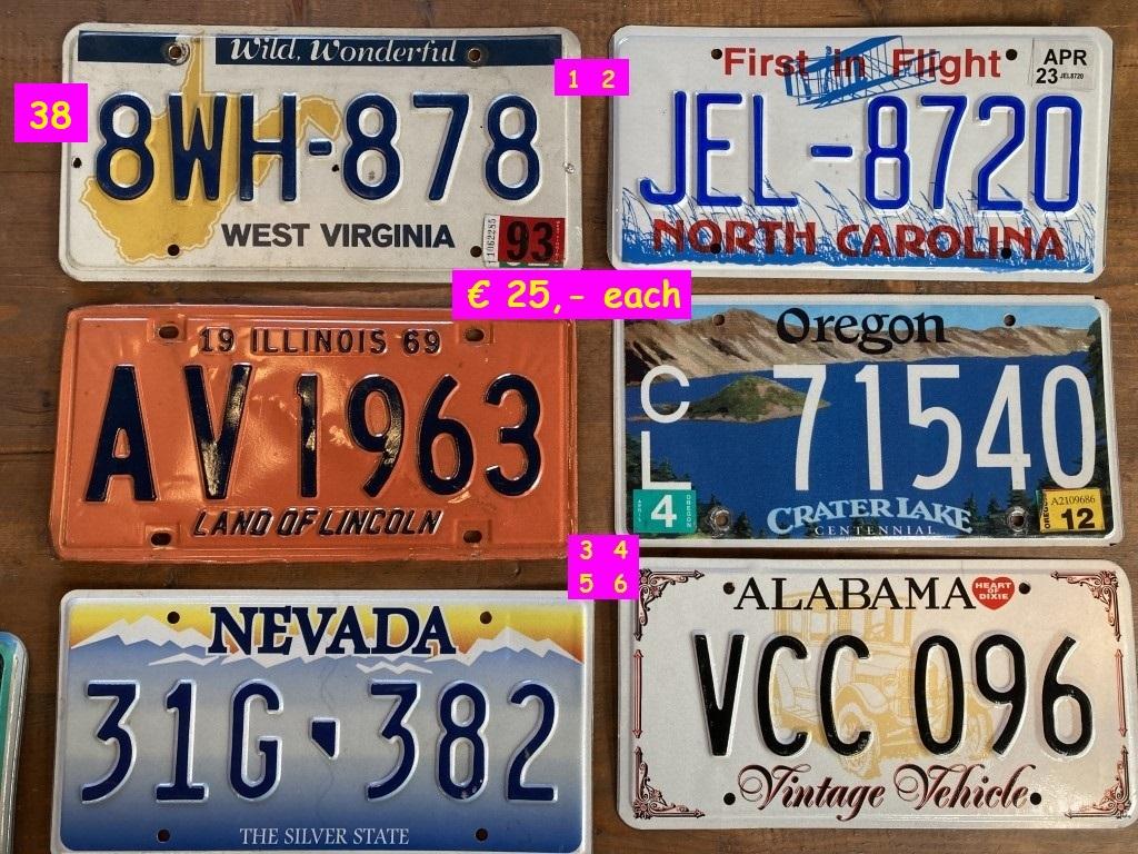 1900 Collectables Number - Rallyplates