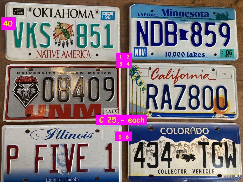 1900 Collectables Number - Rallyplates