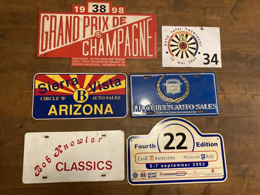 1900 Collectables Number - Rallyplates