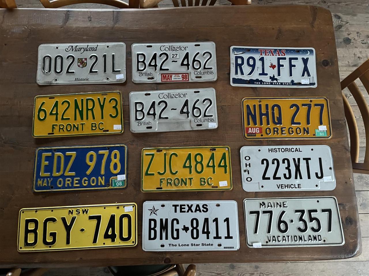 1900 Collectables Number - Rallyplates