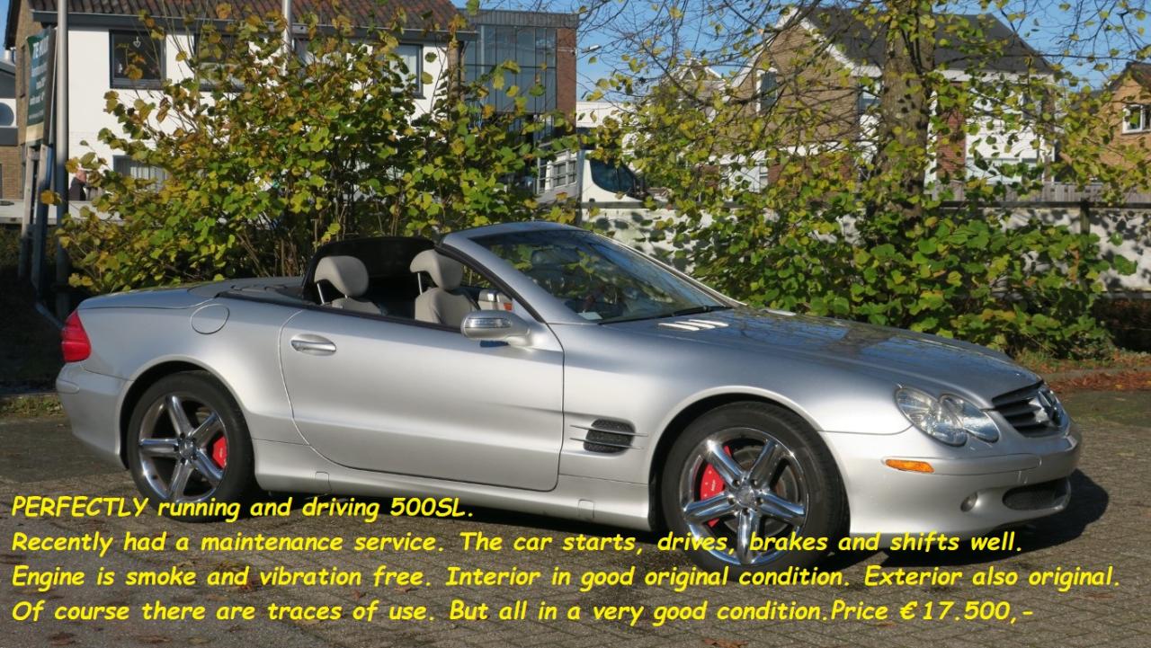 2003 Mercedes - Benz SL500
