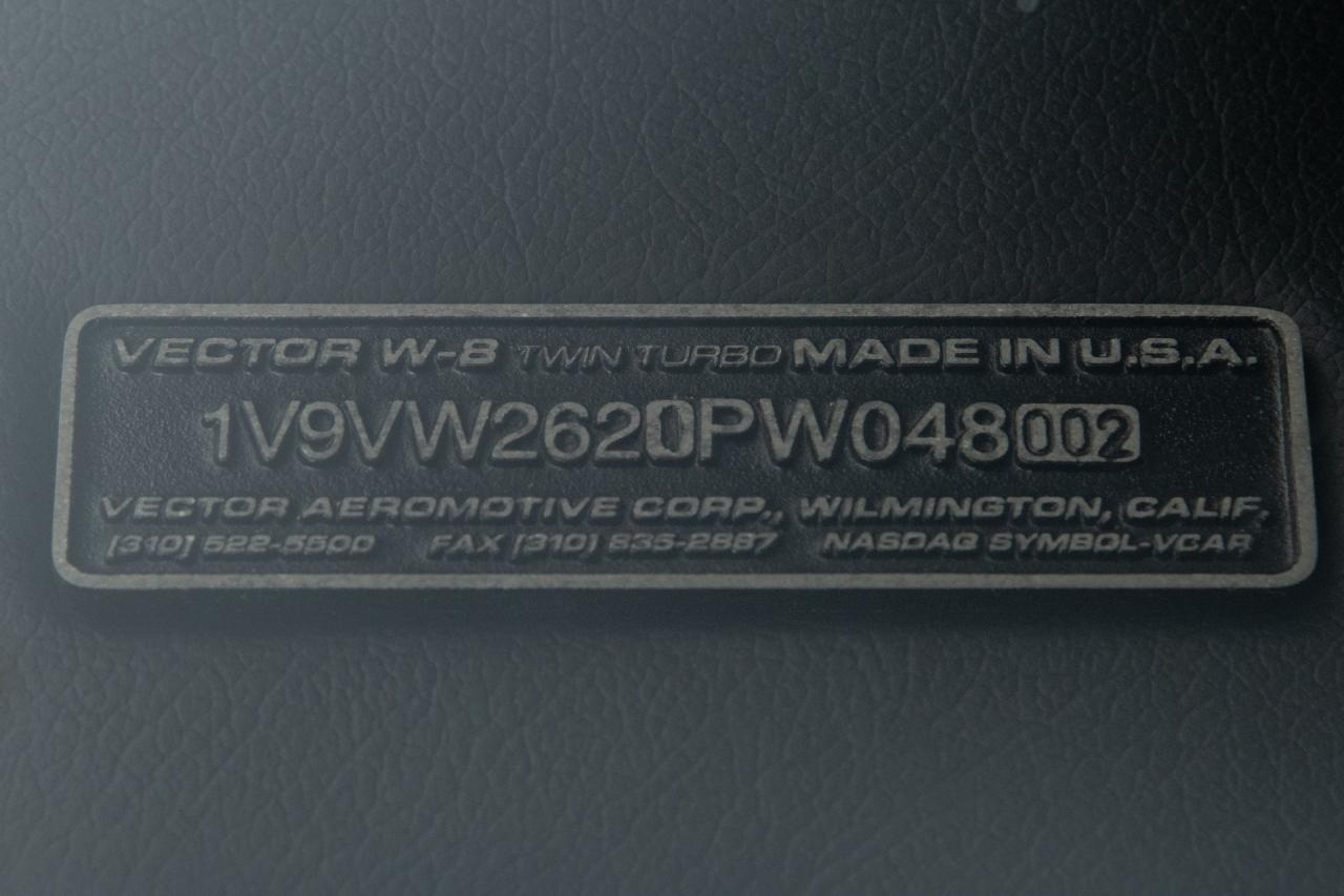 1993 Vector Avtech WX-3R Roadster Prototype