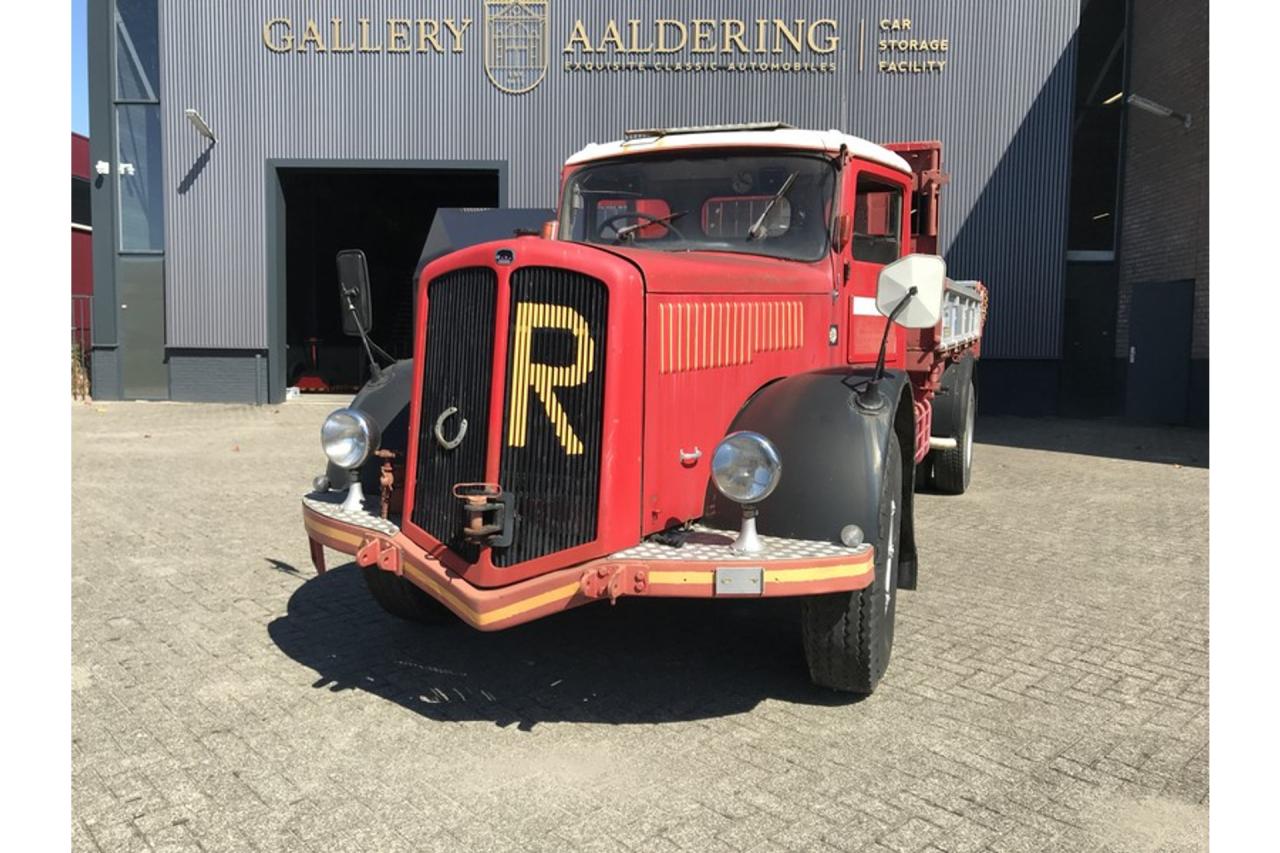 1960 Berna 5U 550 T2LM-K Three-sided Kipper