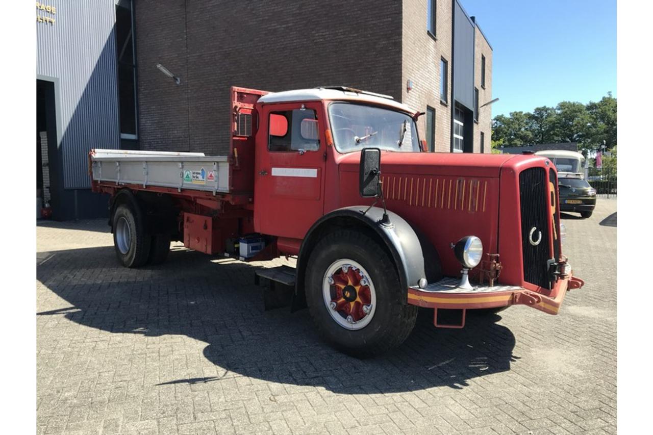 1960 Berna 5U 550 T2LM-K Three-sided Kipper