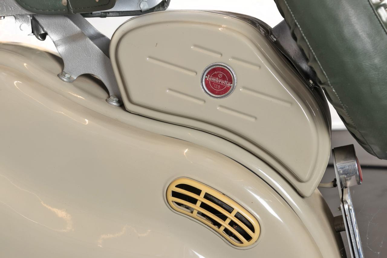 1954 Innocenti Lambretta 125 LD Avviamento Elettrico