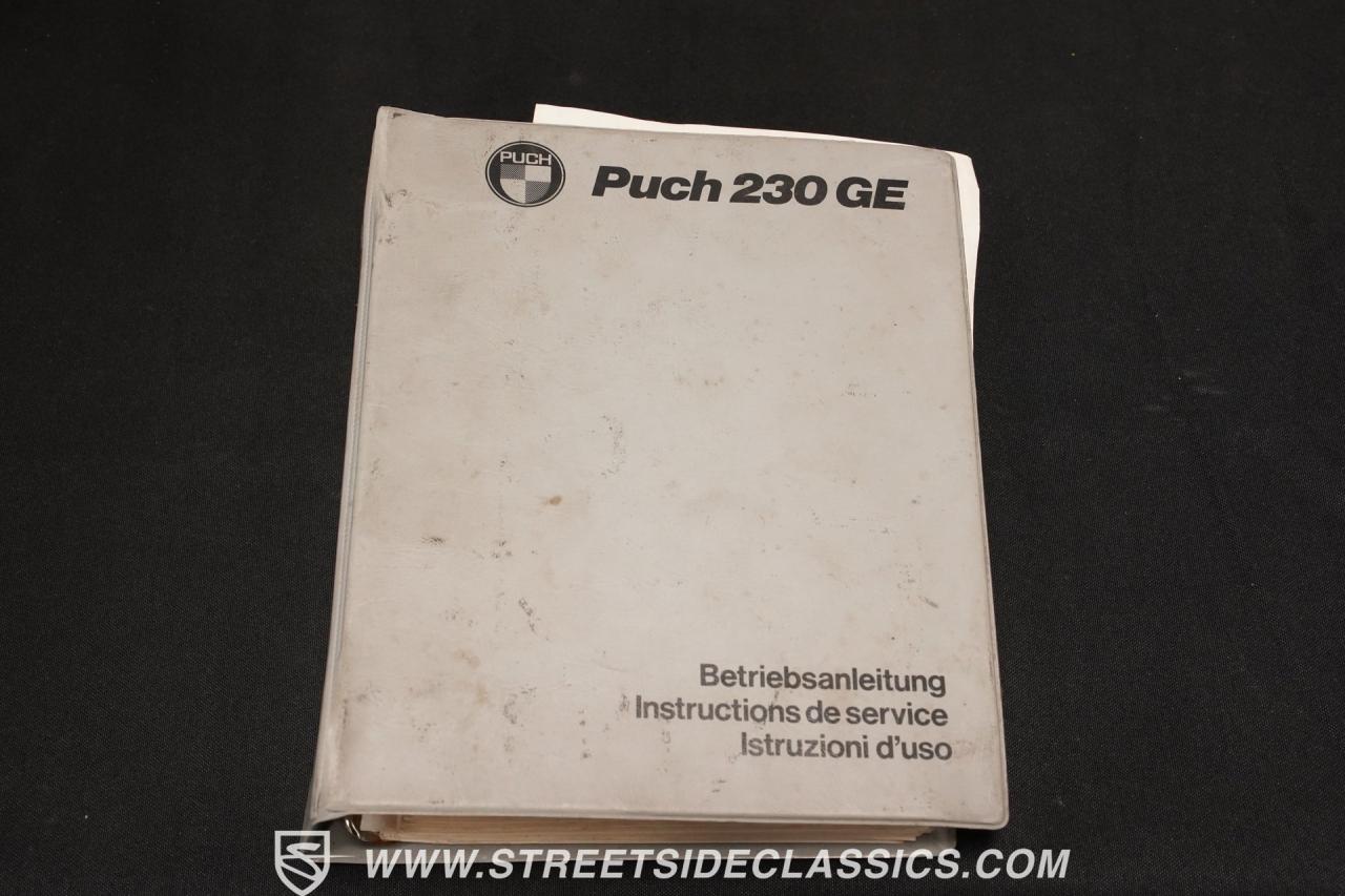 1995 Mercedes - Benz 230GE Puch