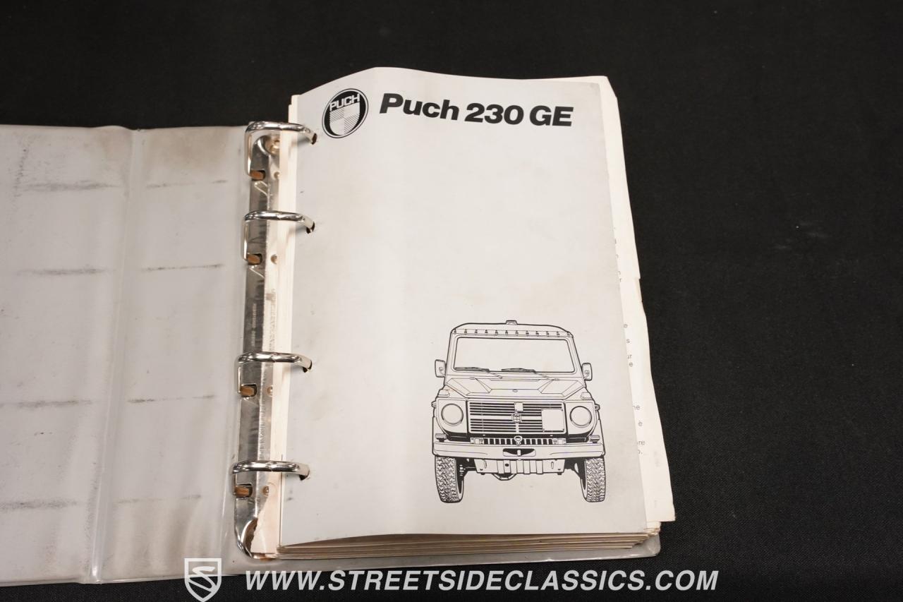1995 Mercedes - Benz 230GE Puch