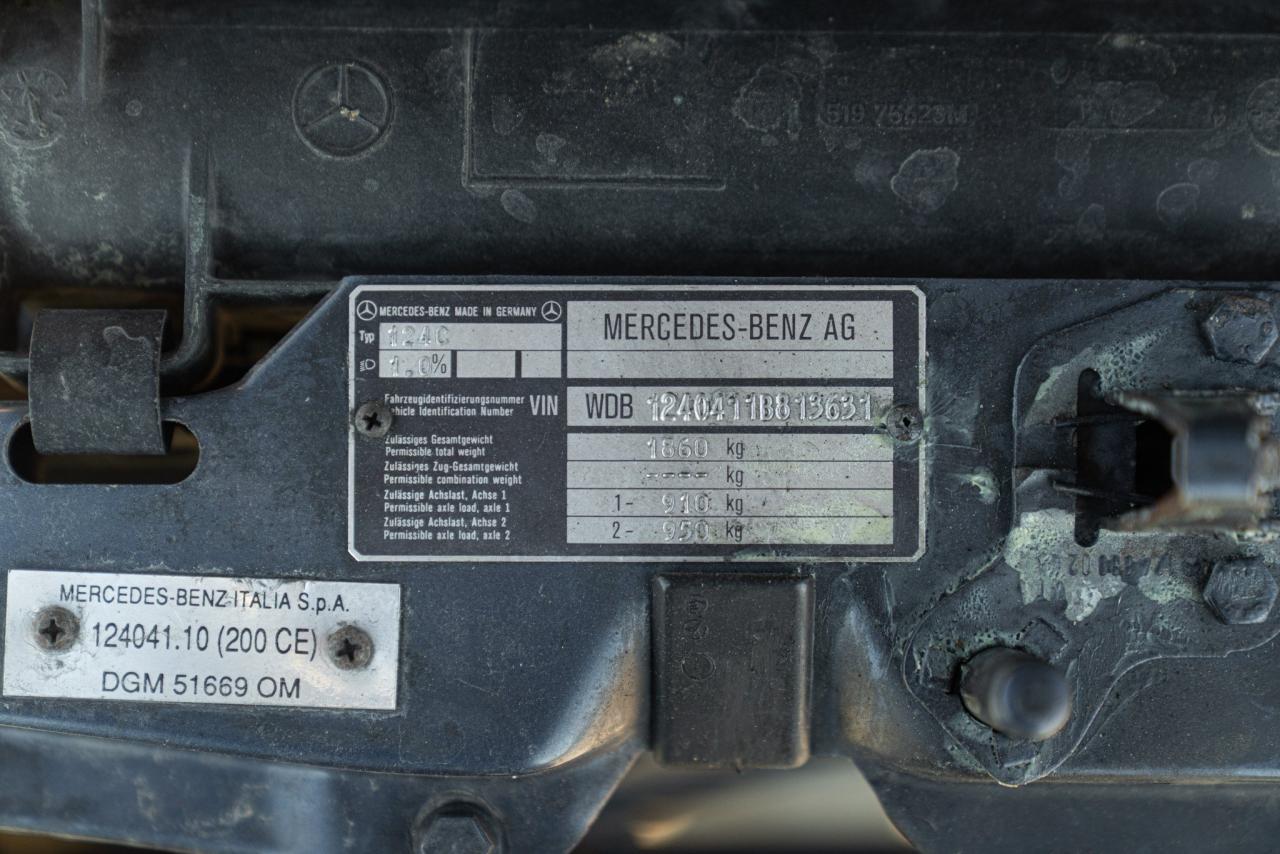 1992 Mercedes - Benz CE 200