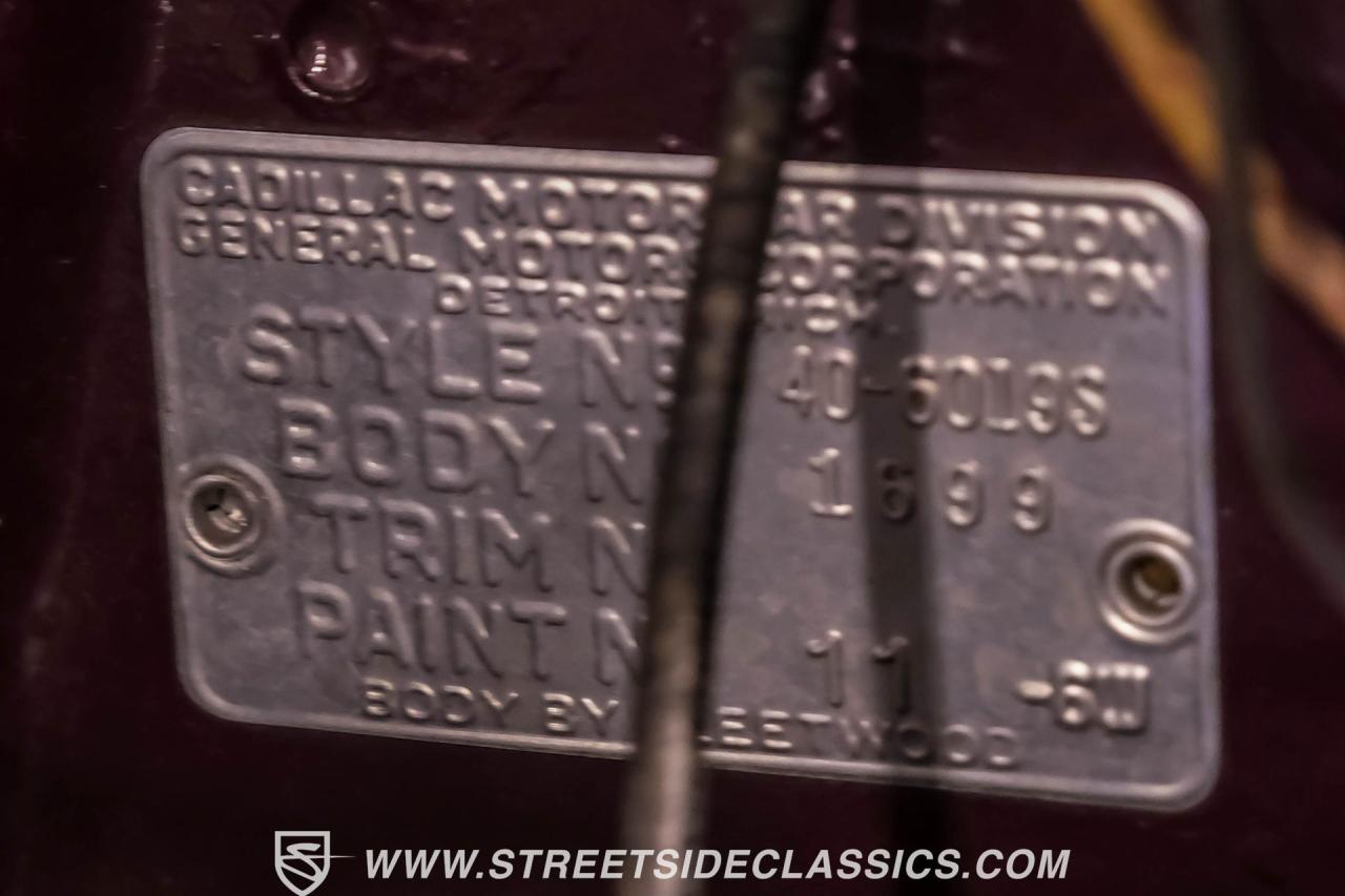 1940 Cadillac Series 60 Fleetwood