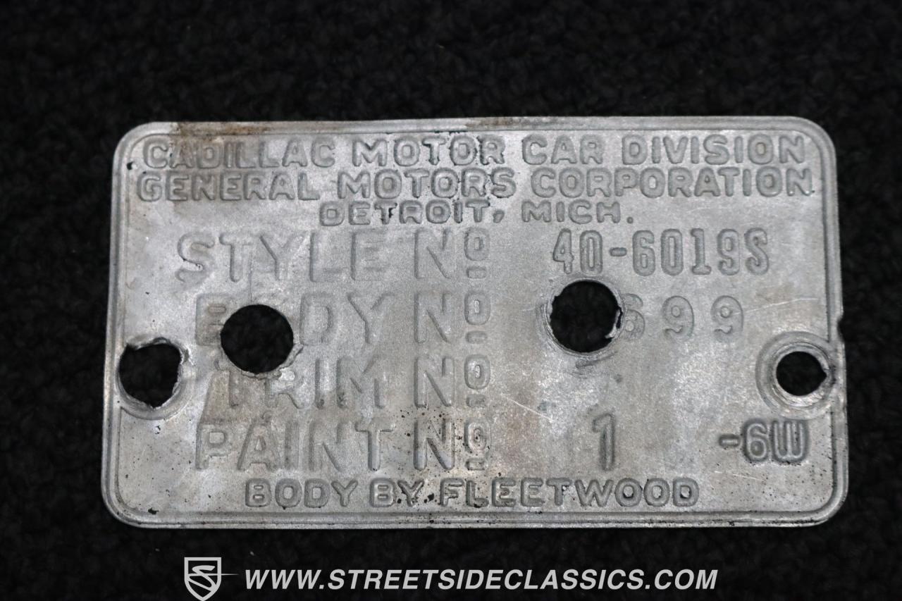 1940 Cadillac Series 60 Fleetwood