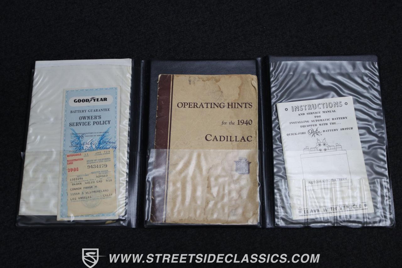 1940 Cadillac Series 60 Fleetwood