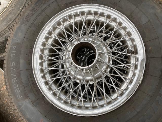 1960 Jaguar wire wheels E, S and MK2