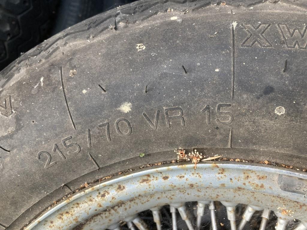 1960 Jaguar wire wheels E, S and MK2