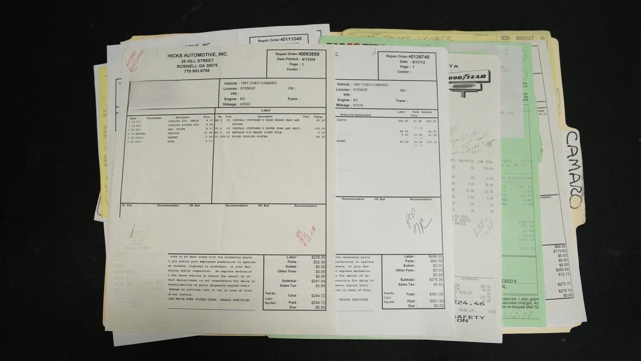 1997 Chevrolet Camaro Z/28 Convertible